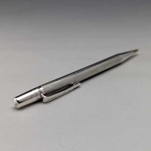 1962 英國 Yard O' 紅色純銀自動鉛筆(附盒子)